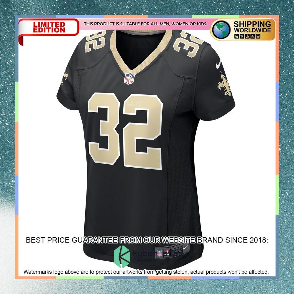 Tyrann Mathieu New Orleans Saints Women's Black Football Jersey 6 Tyrann Mathieu New Orleans Saints Women's Black Football Jersey word2