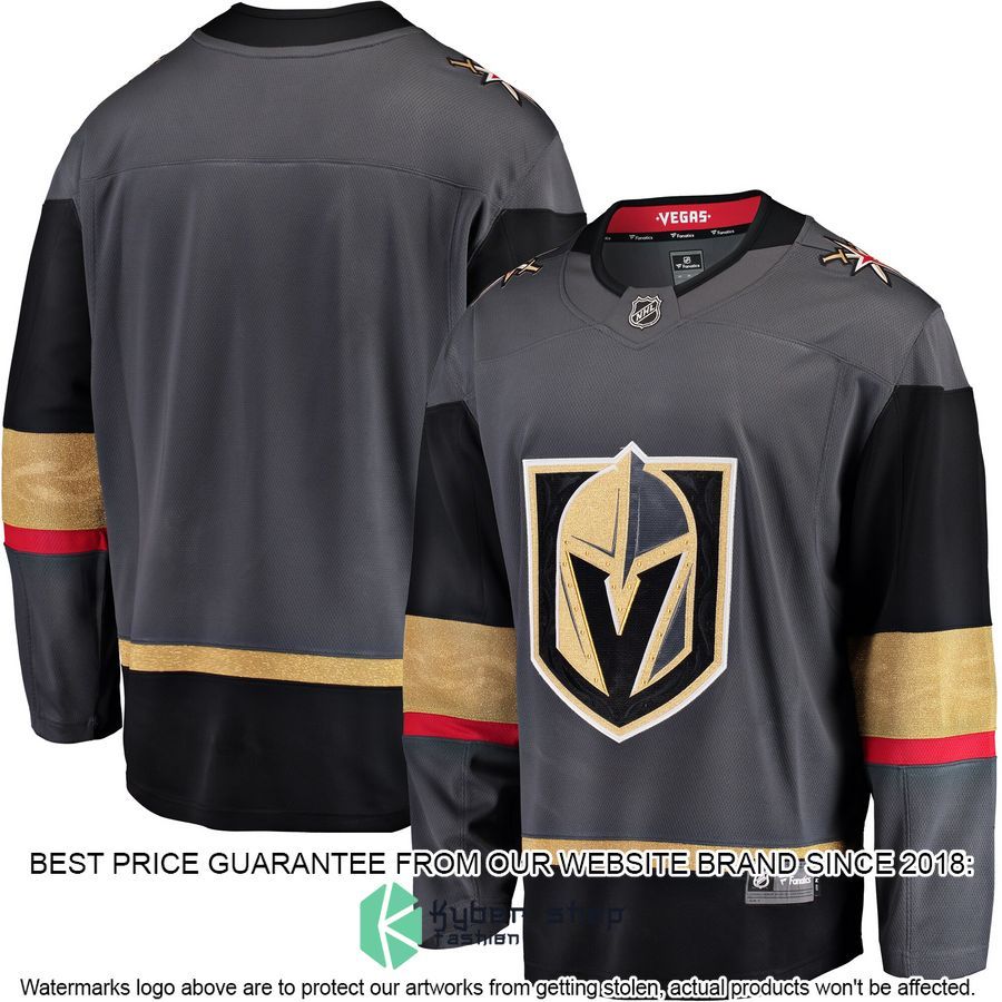 Vegas Golden Knights Breakaway Home Black Hockey Jersey