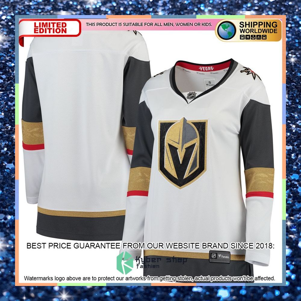 Vegas Golden Knights Women's Home Black Hockey Jersey 10 Vegas Golden Knights Women's Home Black Hockey Jersey word1