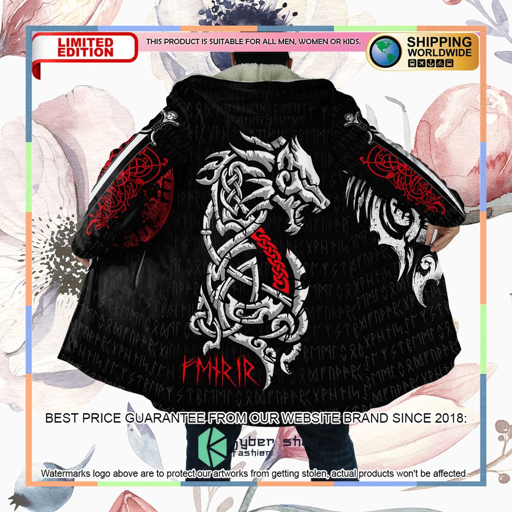 Viking For Men And Women Hooded Cloak 3 Viking For Men And Women Hooded Cloak word2