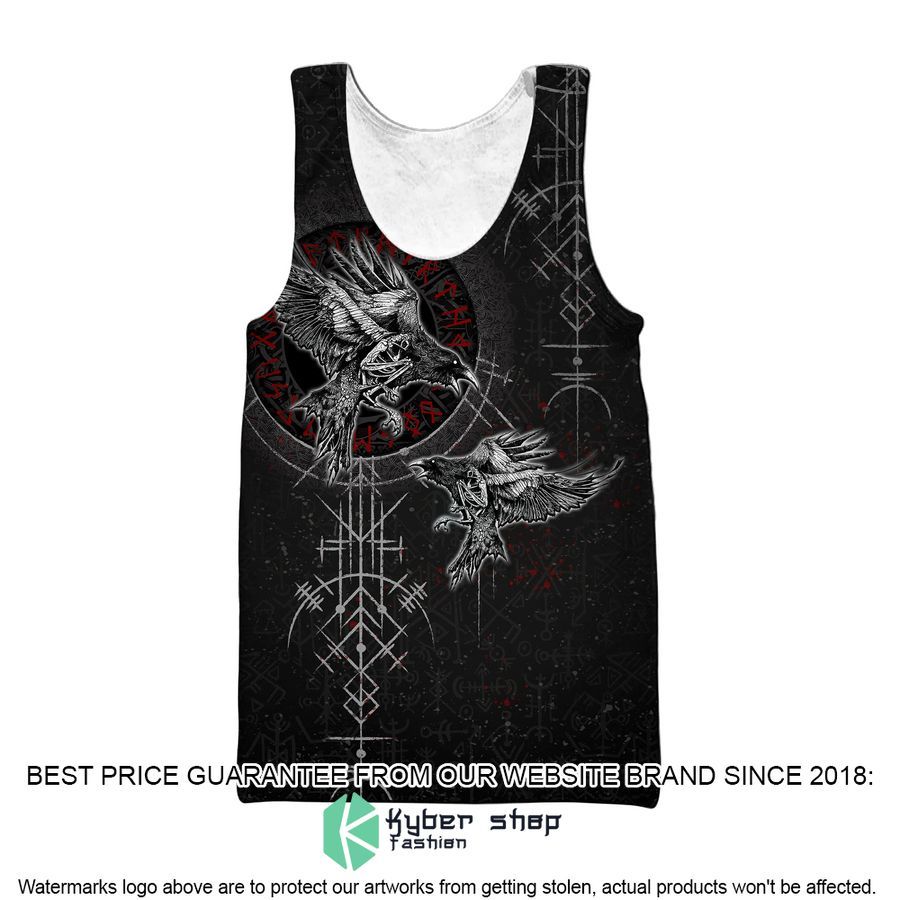 Viking Huginn and Muninn Raven Hooded Cloak 7 Viking Huginn and Muninn Raven Hooded Cloak word3