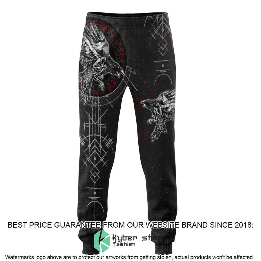 Viking Huginn and Muninn Raven Hooded Cloak 8 Viking Huginn and Muninn Raven Hooded Cloak word3