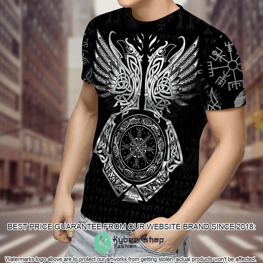 Viking Raven Of Odin Tattoo Hooded Cloak 11 Viking Raven Of Odin Tattoo Hooded Cloak word1