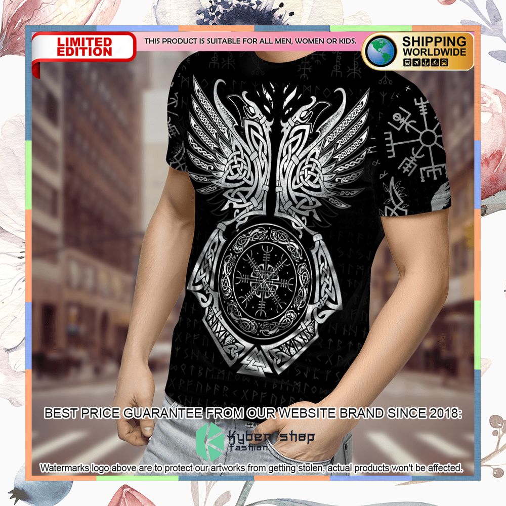 Viking Raven Of Odin Tattoo Hooded Cloak 32 Viking Raven Of Odin Tattoo Hooded Cloak word1