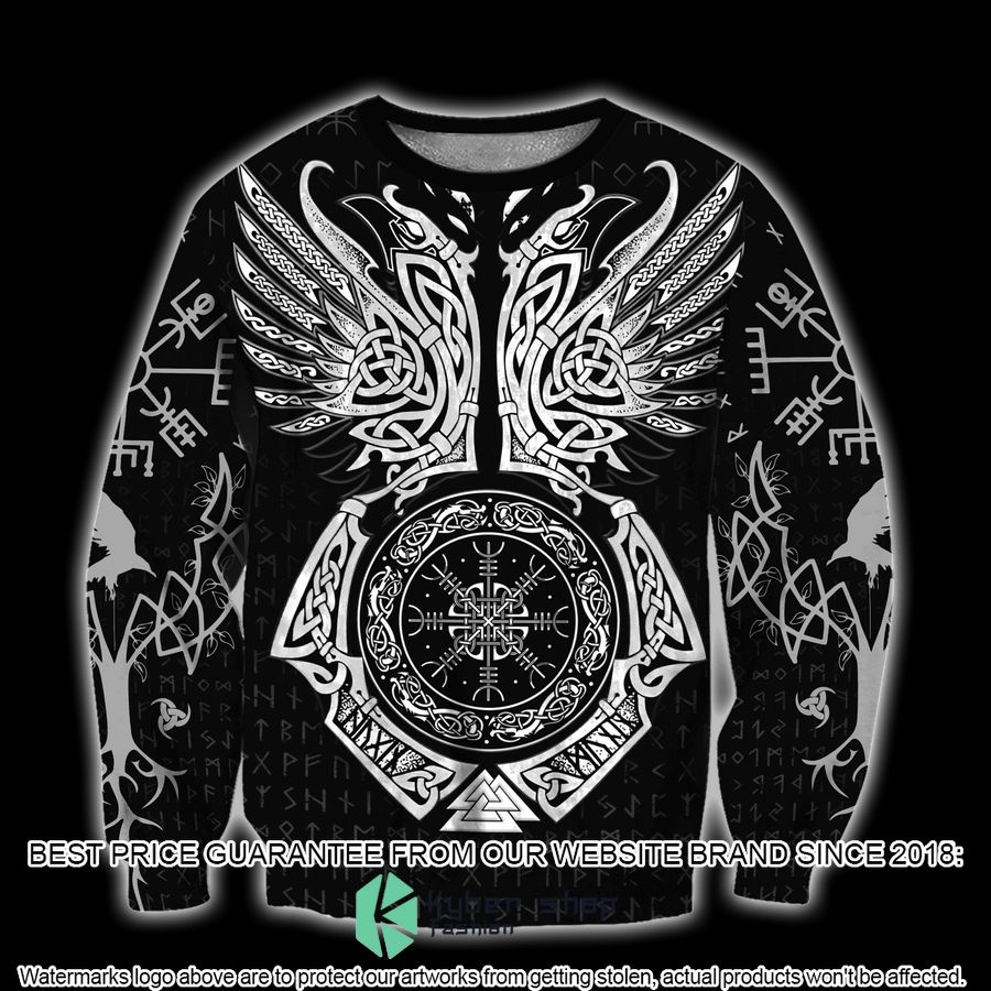 Viking Raven Of Odin Tattoo Hooded Cloak 13 Viking Raven Of Odin Tattoo Hooded Cloak word1