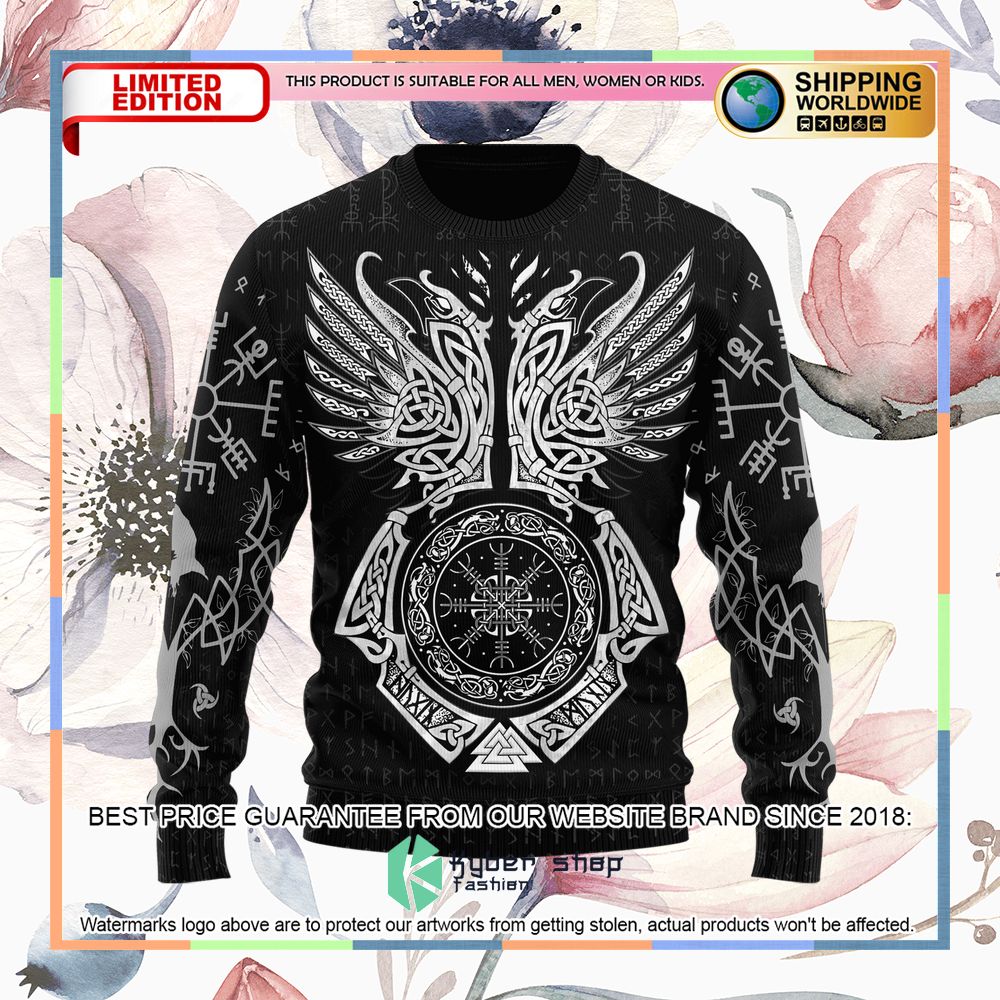 Viking Raven Of Odin Tattoo Hooded Cloak 35 Viking Raven Of Odin Tattoo Hooded Cloak word1