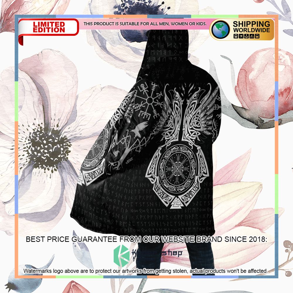 Viking Raven Of Odin Tattoo Hooded Cloak 25 Viking Raven Of Odin Tattoo Hooded Cloak word1