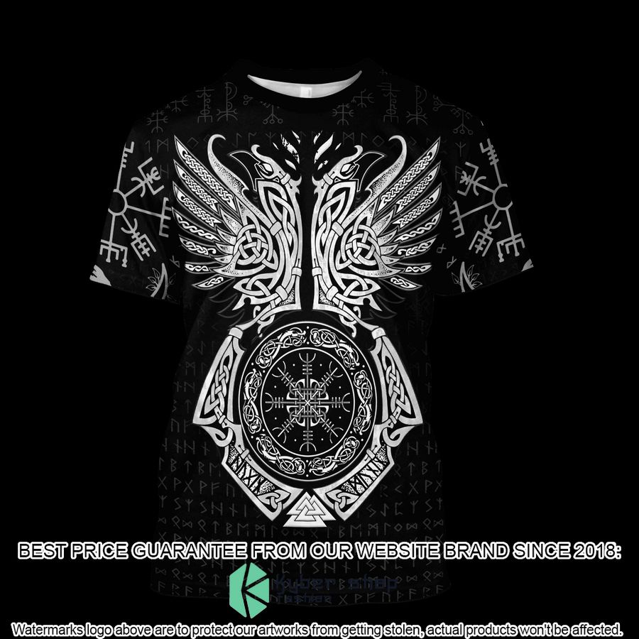 Viking Raven Of Odin Tattoo Hooded Cloak 9 Viking Raven Of Odin Tattoo Hooded Cloak word1