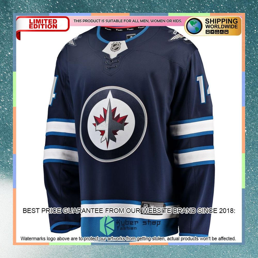 Ville Heinola Winnipeg Jets Navy Hockey Jersey 6 Ville Heinola Winnipeg Jets Navy Hockey Jersey word2