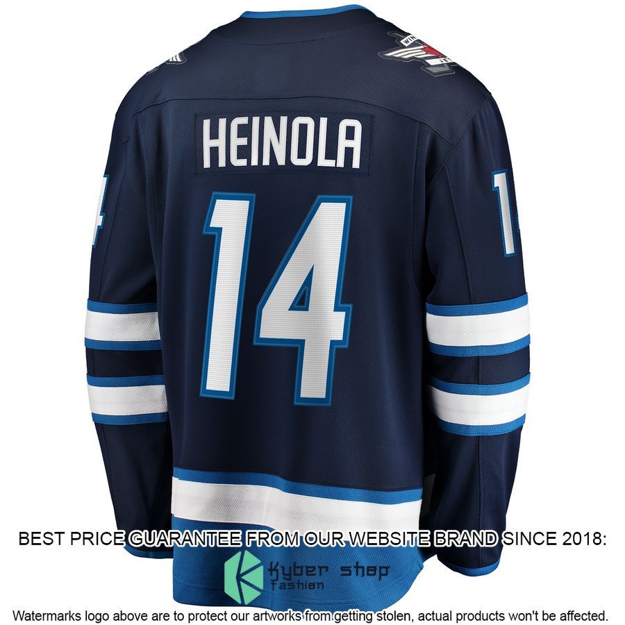 Ville Heinola Winnipeg Jets Navy Hockey Jersey 3 Ville Heinola Winnipeg Jets Navy Hockey Jersey word2