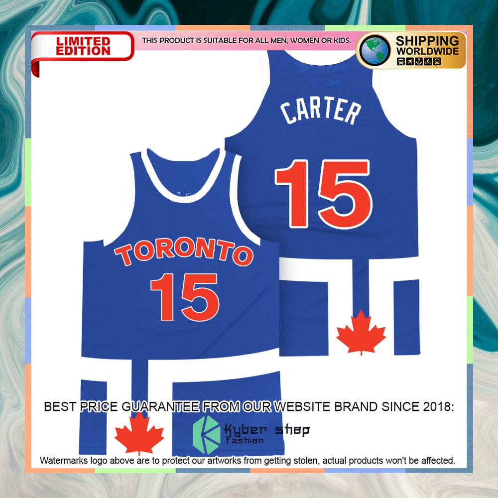 Vince Carter Toronto Basketball Jersey 4 Vince Carter Toronto Basketball Jersey word3