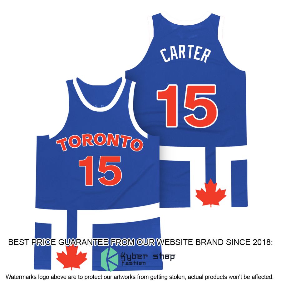Vince Carter Toronto Basketball Jersey