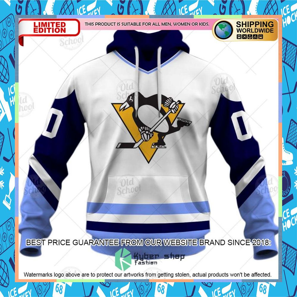 Vintage NHL Pittsburgh Penguins White CUSTOM Shirt, Hoodie 9 Vintage NHL Pittsburgh Penguins White CUSTOM Shirt, Hoodie word2