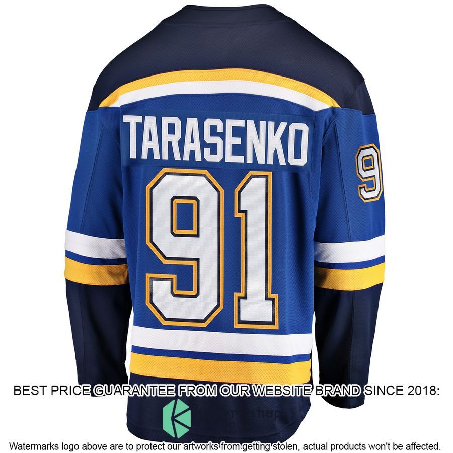 Vladimir Tarasenko St. Louis Blues Breakaway Royal Hockey Jersey 3 Vladimir Tarasenko St. Louis Blues Breakaway Royal Hockey Jersey word2