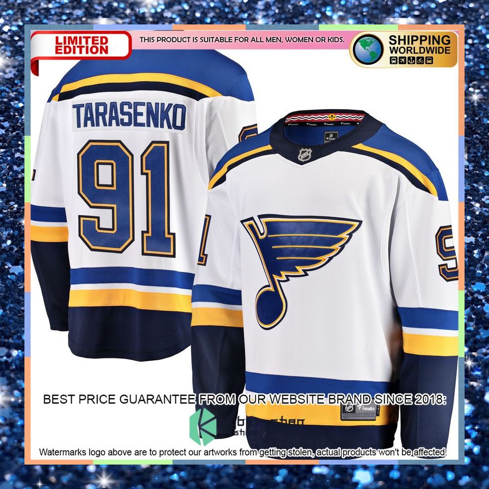 Vladimir Tarasenko St. Louis Blues Breakaway Royal Hockey Jersey 12 Vladimir Tarasenko St. Louis Blues Breakaway Royal Hockey Jersey word2