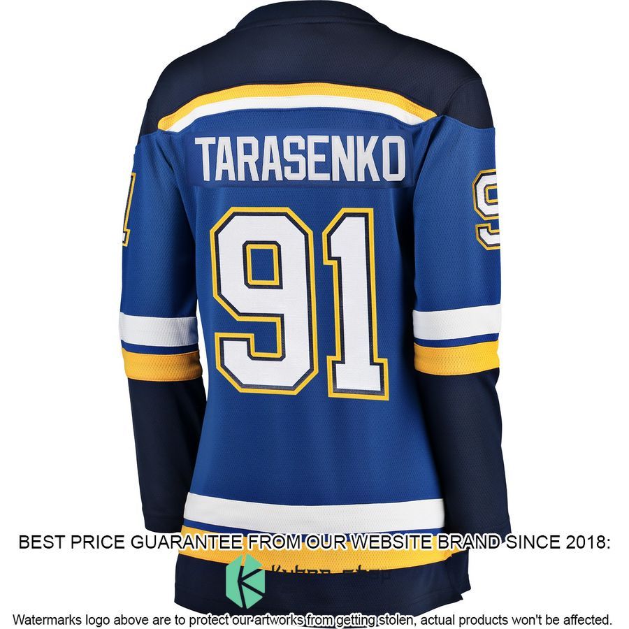 Vladimir Tarasenko St. Louis Blues Women's Home Royal Hockey Jersey 3 Vladimir Tarasenko St. Louis Blues Women's Home Royal Hockey Jersey word1