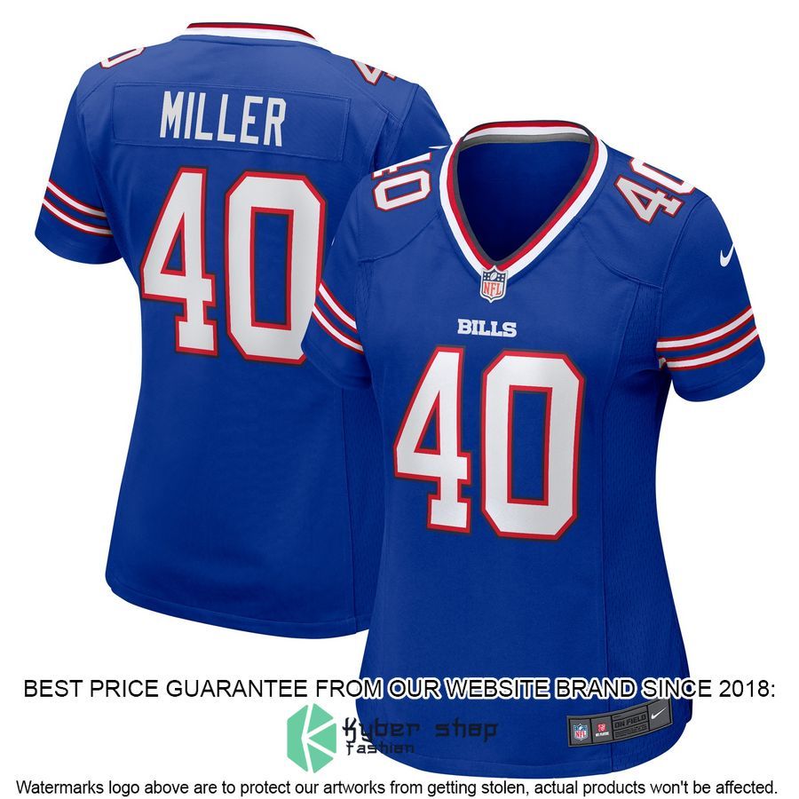Von Miller Buffalo Bills Women's Royal Football Jersey 4 Von Miller Buffalo Bills Women's Royal Football Jersey word3