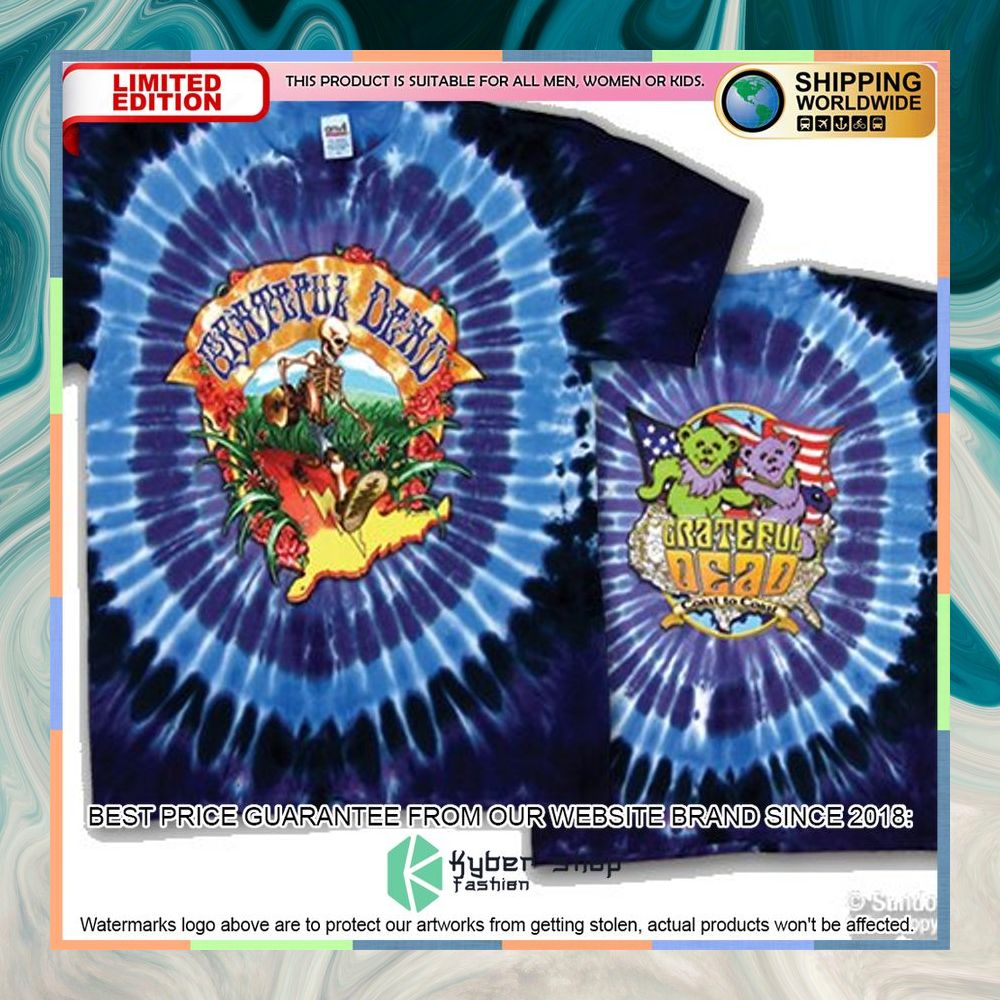 Walking Coast To Coast Tie Dye Shirt, Hoodie 7 Walking Coast To Coast Tie Dye Shirt, Hoodie word2