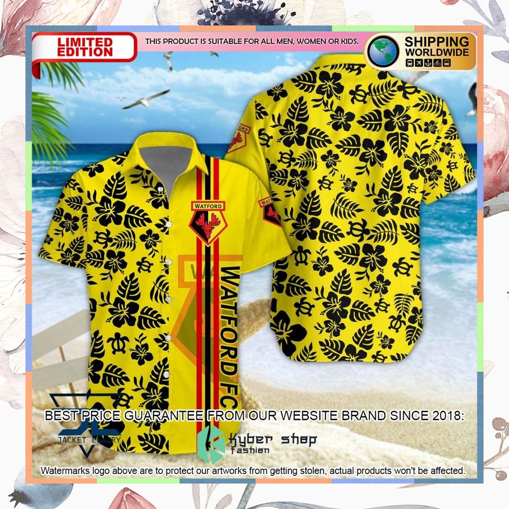 Watford Hawaiian Shirt, Shorts 5 Watford Hawaiian Shirt, Shorts word2