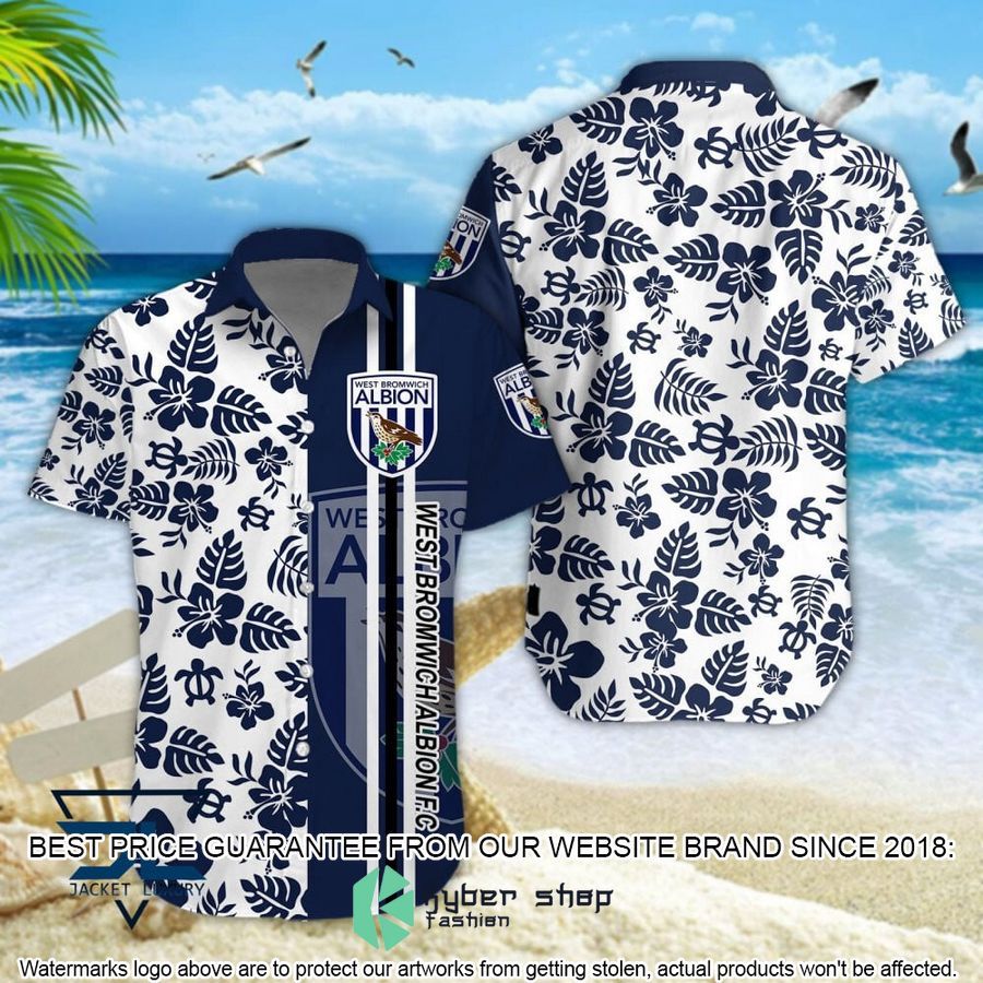 West Bromwich Albion F.C Logo Hawaiian Shirt, Shorts