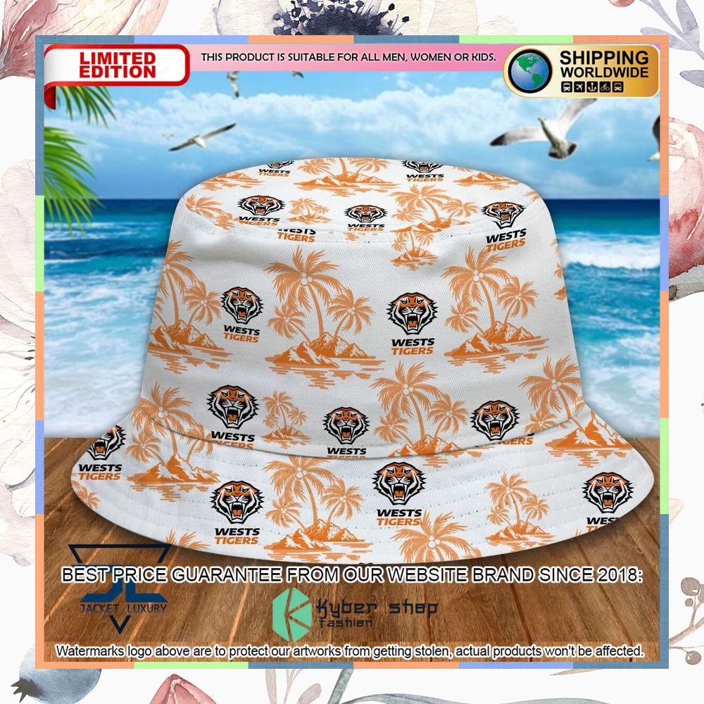 Wests Tigers Bucket Hat 3 Wests Tigers Bucket Hat word2