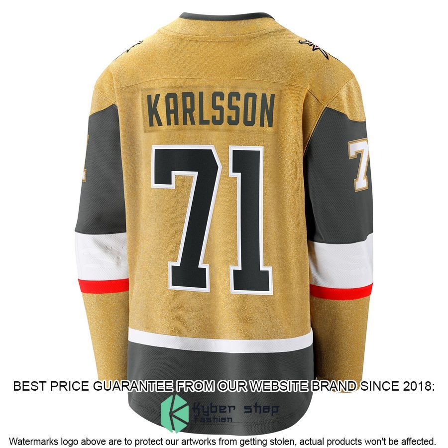 William Karlsson Vegas Golden Knights 2020-21 Alternate Premier Gold Hockey Jersey 3 William Karlsson Vegas Golden Knights 2020-21 Alternate Premier Gold Hockey Jersey word1