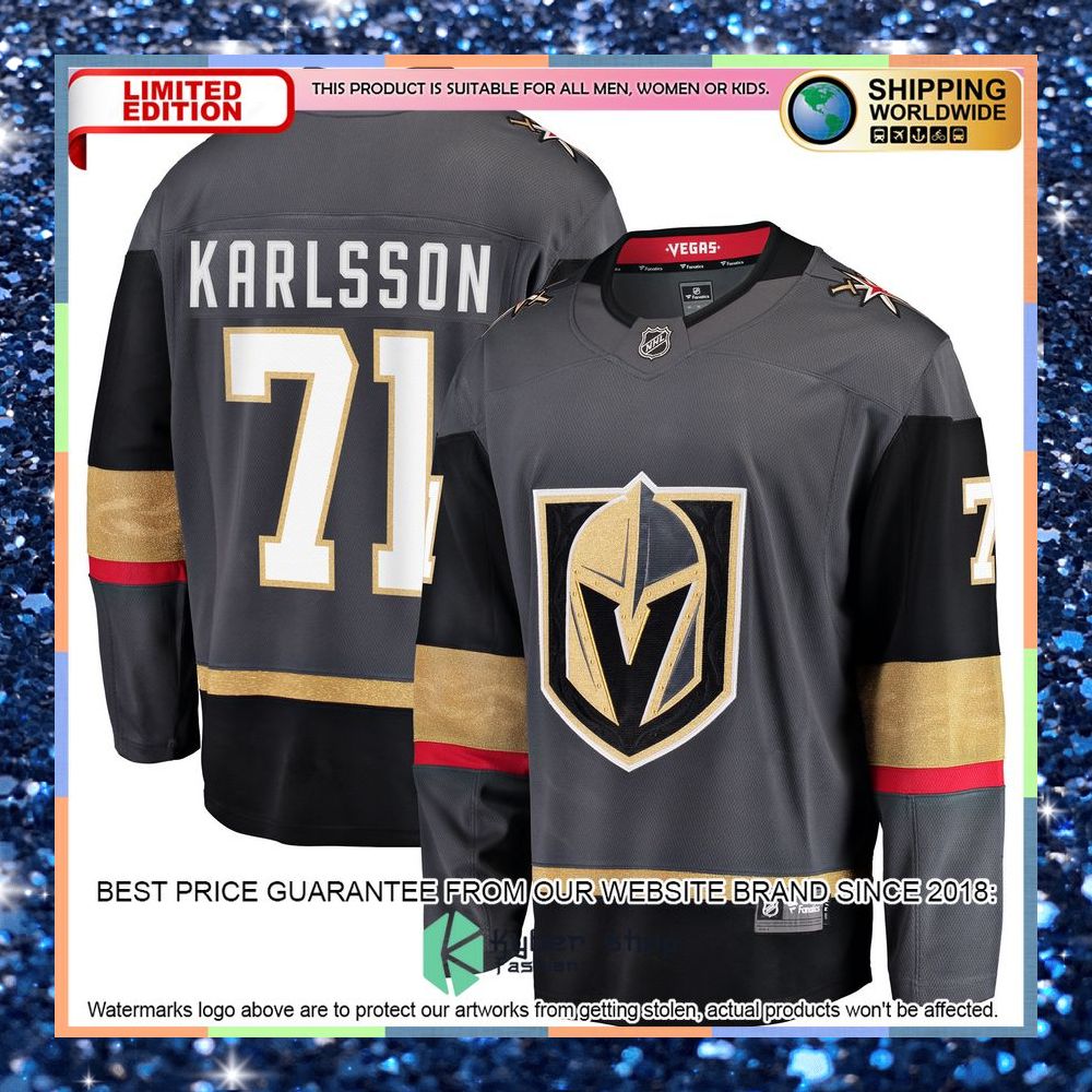 William Karlsson Vegas Golden Knights 2020-21 Alternate Premier Gold Hockey Jersey 10 William Karlsson Vegas Golden Knights 2020-21 Alternate Premier Gold Hockey Jersey word1