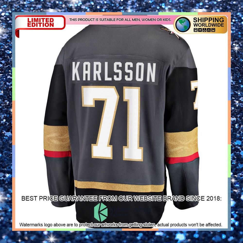 William Karlsson Vegas Golden Knights Home Premier Gray Hockey Jersey 8 William Karlsson Vegas Golden Knights Home Premier Gray Hockey Jersey word1