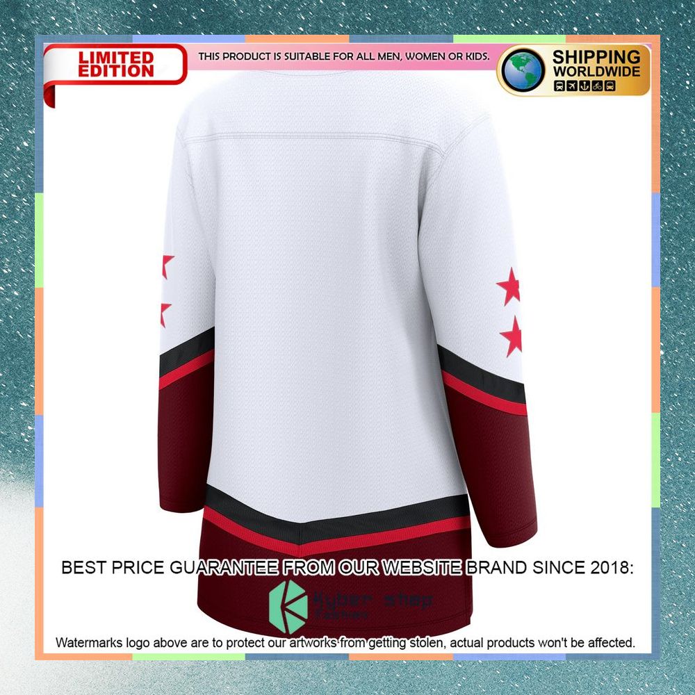 Women's 2022 NHL All-Star Game Eastern Conference White Hockey Jersey 7 Women's 2022 NHL All-Star Game Eastern Conference White Hockey Jersey word2