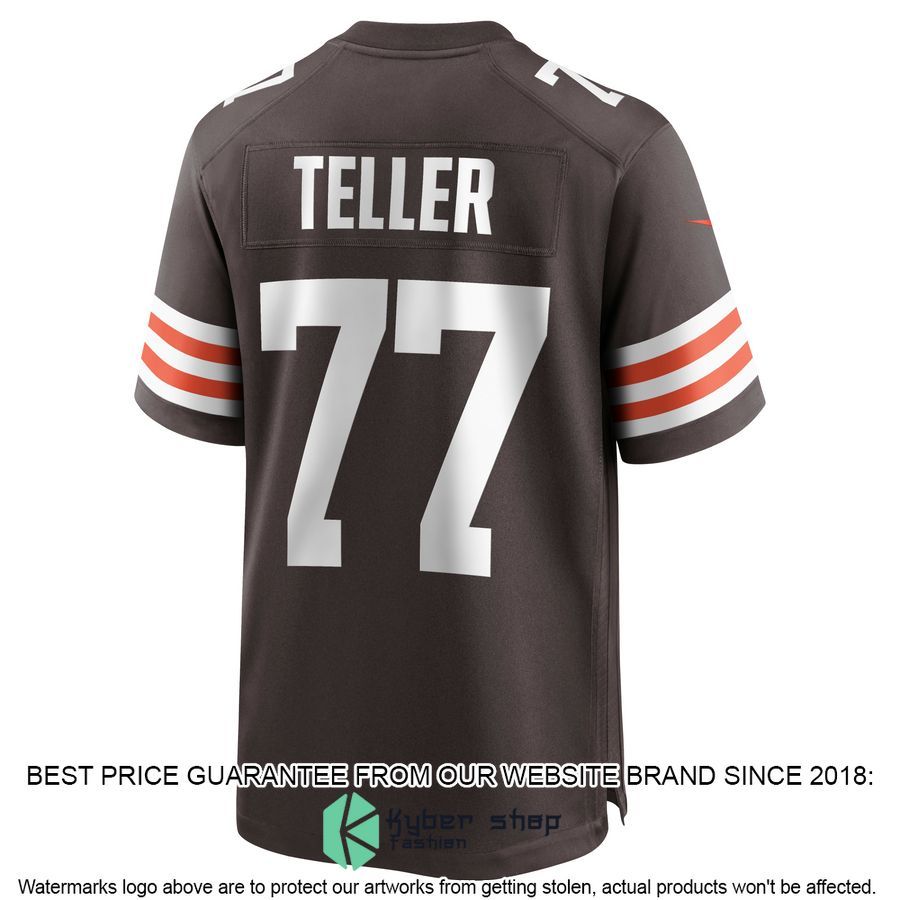 Wyatt Teller Cleveland Browns Brown Football Jersey 3 Wyatt Teller Cleveland Browns Brown Football Jersey word3