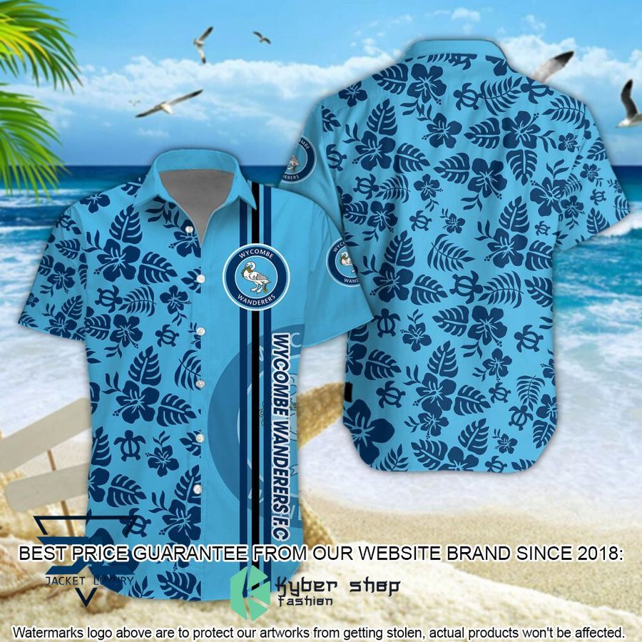 Wycombe Wanderers F.C Hawaiian Shirt, Shorts