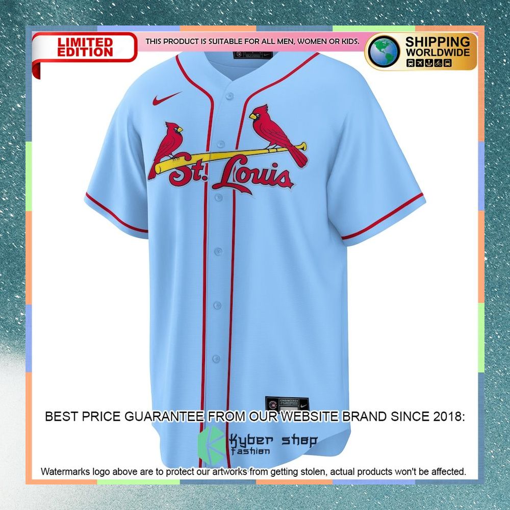 Yadier Molina St Louis Cardinals Alternate Player Name Light Blue Baseball Jersey 5 Yadier Molina St Louis Cardinals Alternate Player Name Light Blue Baseball Jersey word2
