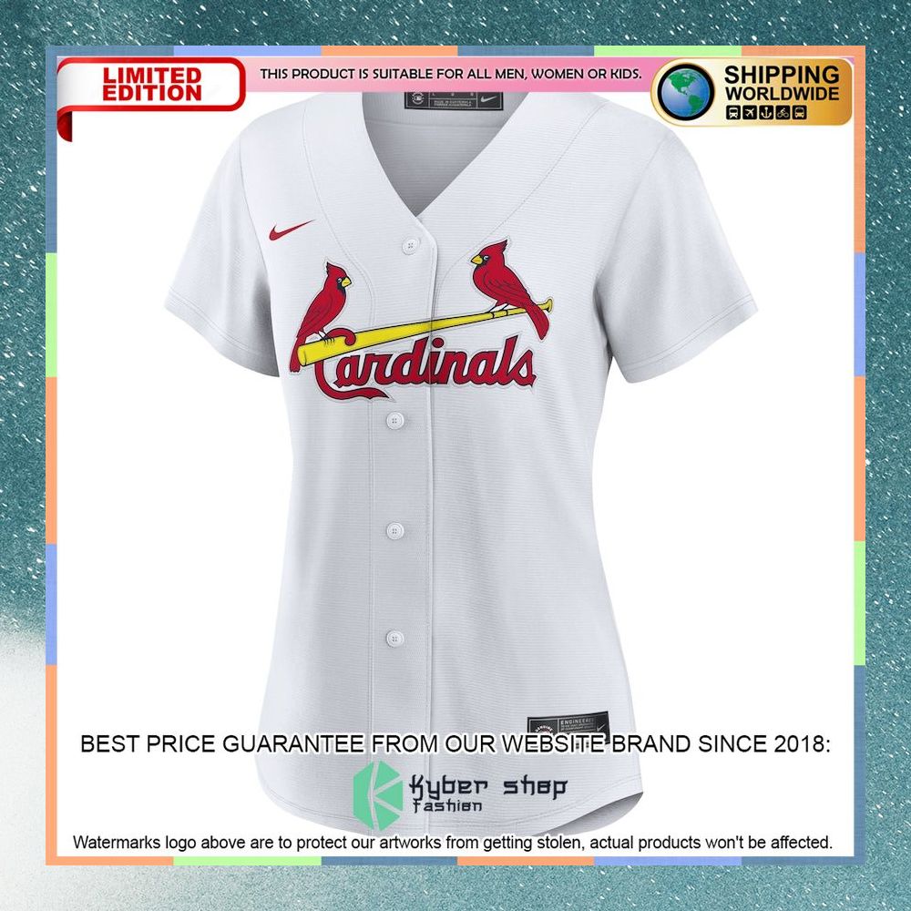 Yadier Molina St Louis Cardinals Women Home Player White Baseball Jersey 5 Yadier Molina St Louis Cardinals Women Home Player White Baseball Jersey word3