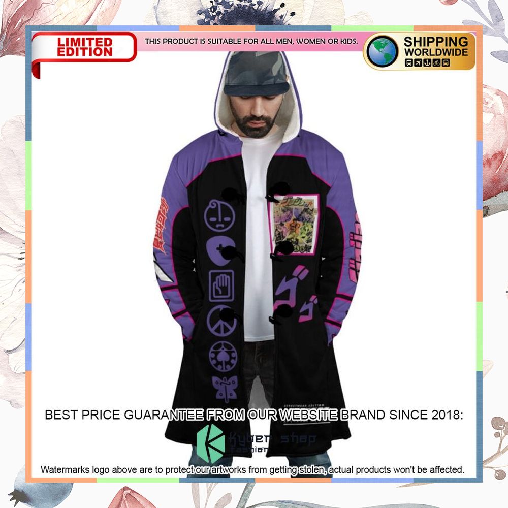 Yare Yare Daze Jojos Bizarre Adventure Hooded Cloak 8 Yare Yare Daze Jojos Bizarre Adventure Hooded Cloak word3