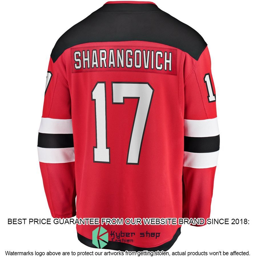 Yegor Sharangovich New Jersey Devils 2017-18 Home Replica Red Hockey Jersey 3 Yegor Sharangovich New Jersey Devils 2017-18 Home Replica Red Hockey Jersey word2