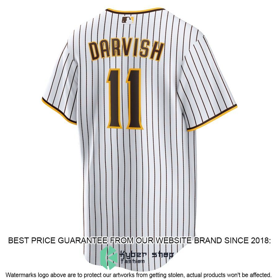 Yu Darvish San Diego Padres Home Player White Baseball Jersey 3 Yu Darvish San Diego Padres Home Player White Baseball Jersey word3