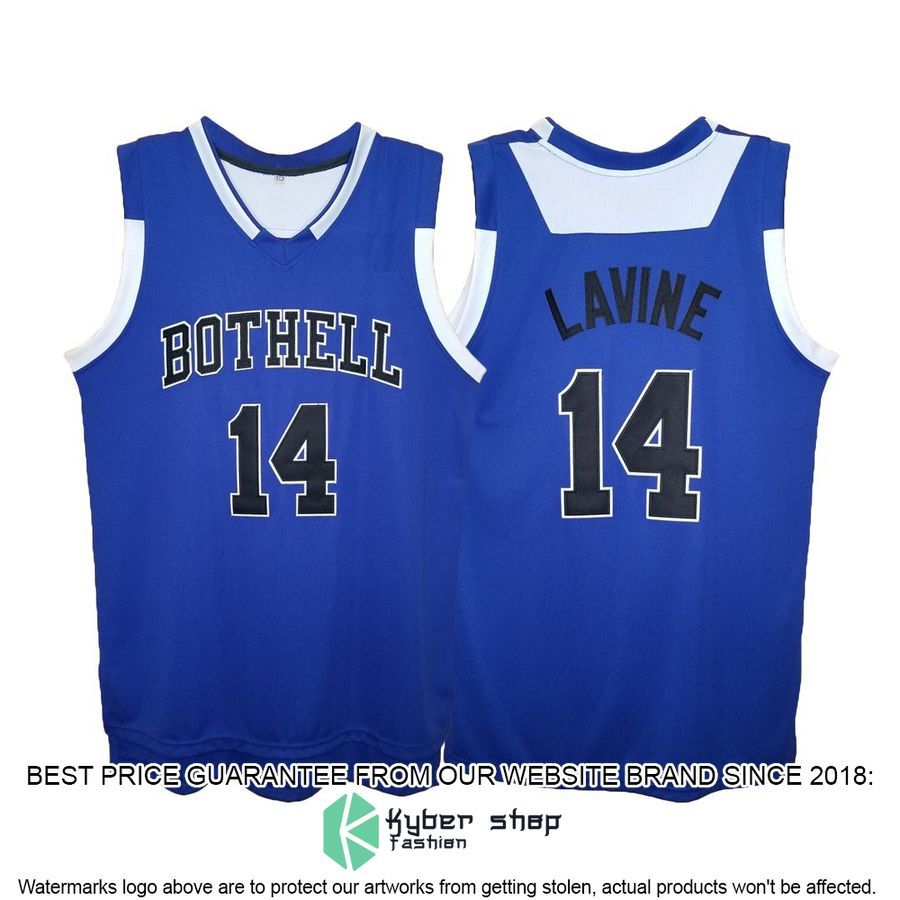 Zach Lavine Bothell High School Basketball Jersey