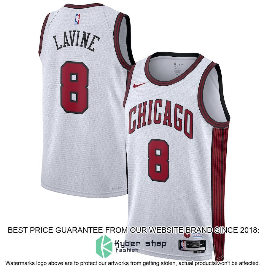 Zach LaVine Chicago Bulls Nike Unisex 2022-23 City Edition White Basketball Jersey