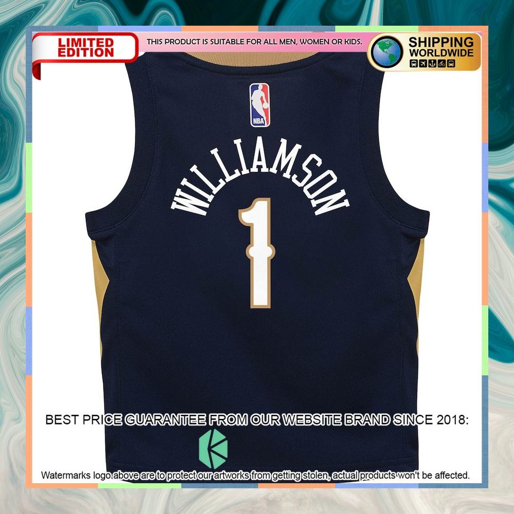 Zion Williamson New Orleans Pelicans Nike Toddler Navy Basketball Jersey 6 Zion Williamson New Orleans Pelicans Nike Toddler Navy Basketball Jersey word3