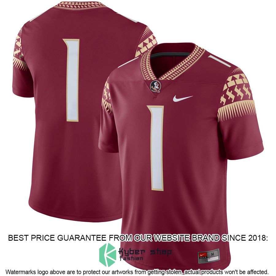 1 Florida State Seminoles Nike Garnet Football Jersey 4 1 Florida State Seminoles Nike Garnet Football Jersey word3