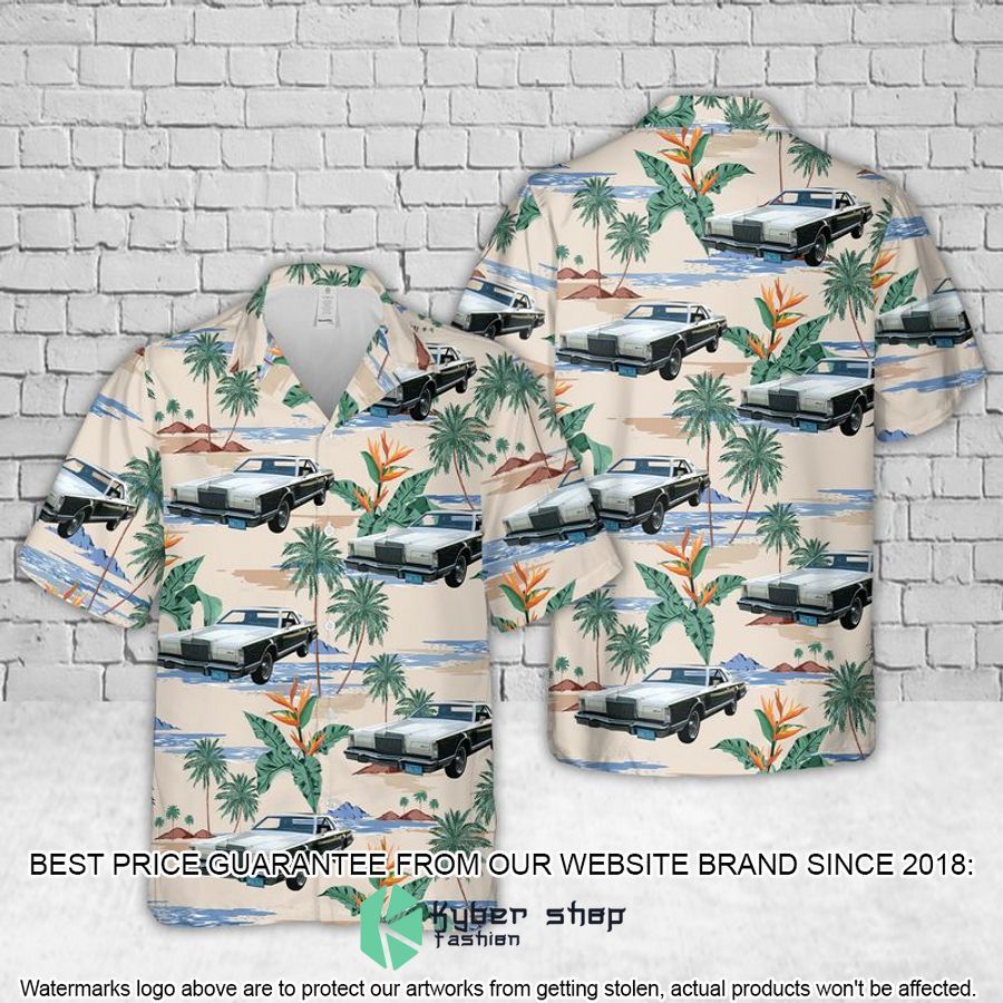 1979 Continental Mark V Bill Blass Hawaiian Shirt