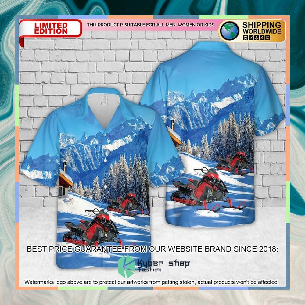 2023 Polaris Pro RMK Slash 155 Snowmobiles Hawaiian Shirt 3 2023 Polaris Pro RMK Slash 155 Snowmobiles Hawaiian Shirt word3