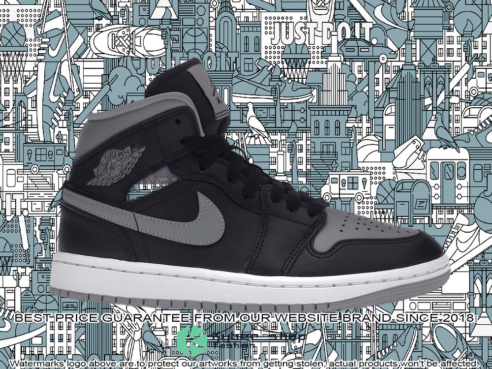 Shadow Air Jordan 1 Mid word1