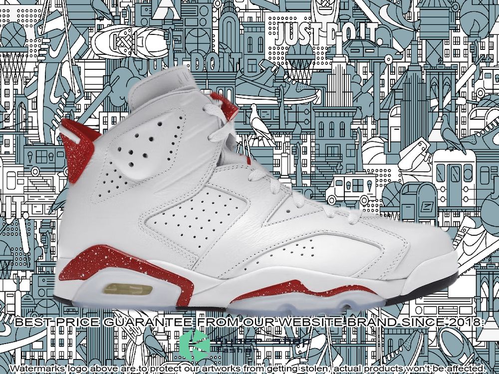 Red Oreo Air Jordan 6 Retro word1
