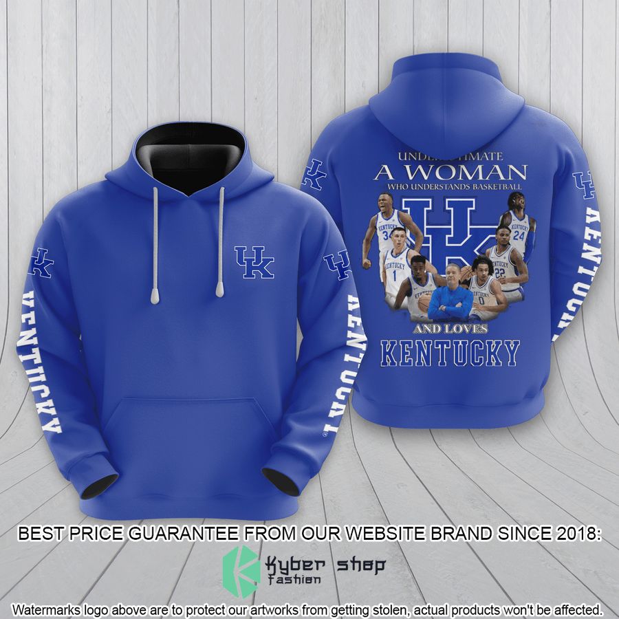 a woman loves kentucky wildcats 3d hoodie 1 516