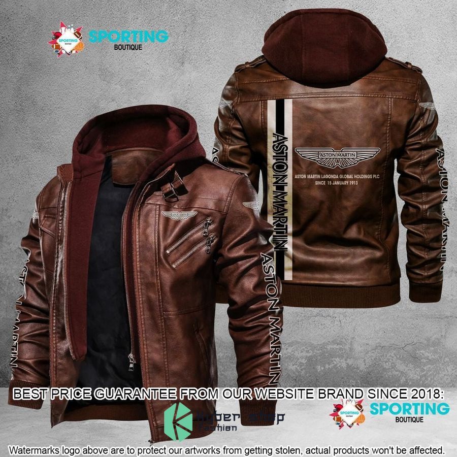 ASTON MARTIN Leather Jacket 4 aston martin leather jacket 4 783