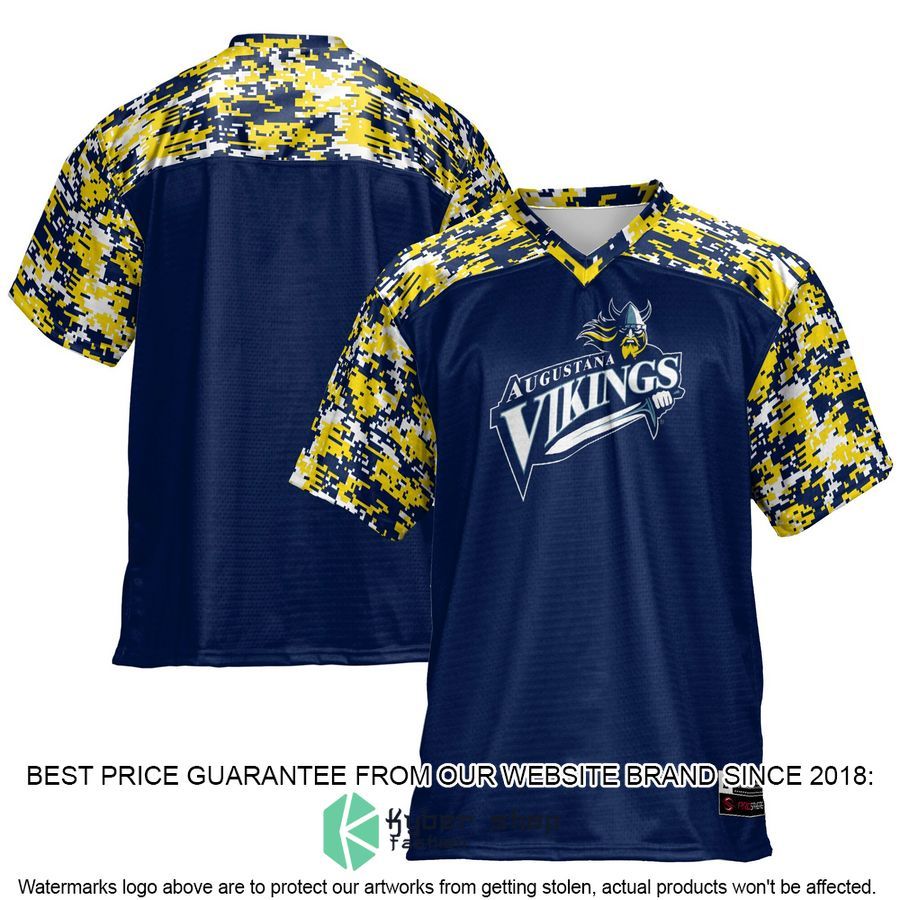 Augustana Vikings Navy Football Jersey
