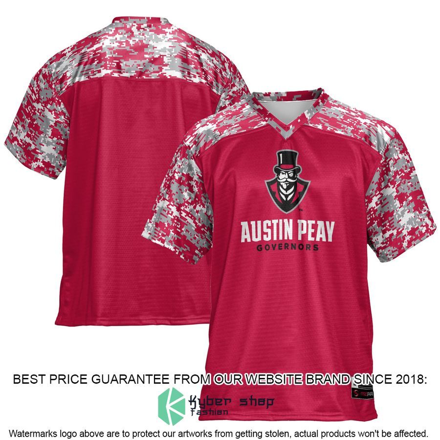 Austin Peay State Governors Red Football Jersey