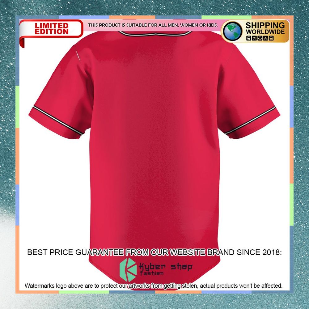 Ball State Cardinals Cardinal Baseball Jersey 7 Ball State Cardinals Cardinal Baseball Jersey word3