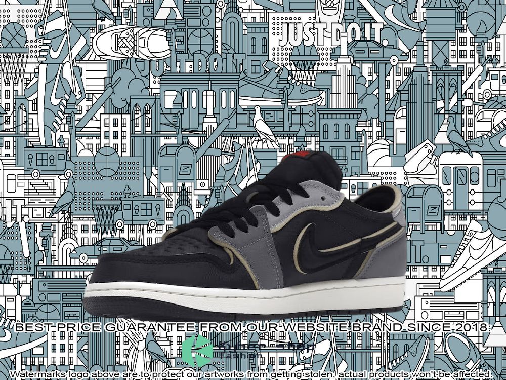Black Smoke Grey Air Jordan 1 Low OG EX 3 Black Smoke Grey Air Jordan 1 Low OG EX word2